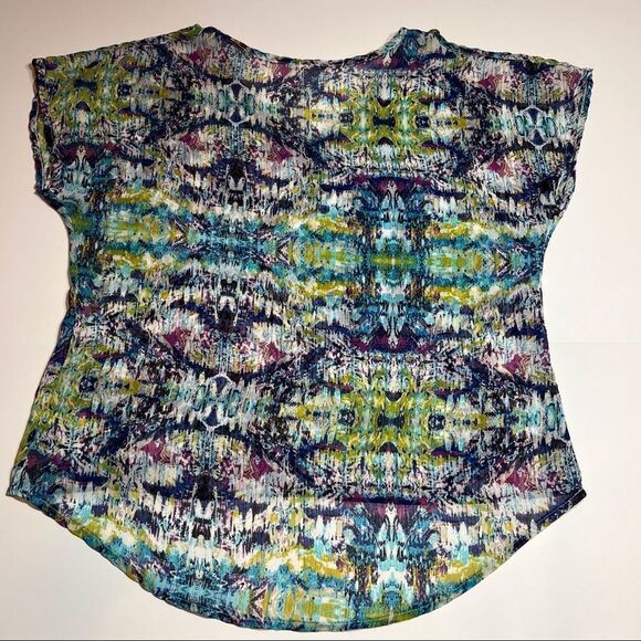 Rumors Semi Sheer Cold Shoulder Top - Picture 3 of 11